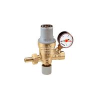 Automatyczny zawór do napełniania instalacji z króćcem do węża z możliwością przyłączenia manometru 1/2"