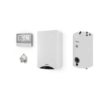 Pakiet nr 5 z kotłem i zasobnikiem SG PLUS 120l - Kocioł gazowy jednofunkcyjny TERMET GOLD PLUS II wiszący 25 kW