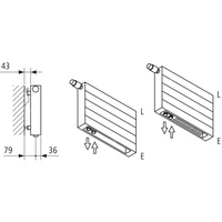 Kermi V ściana grzewcza HHV20 980x72x4000mm