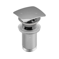 Zestaw odpływowy do umywalki PERFEXIM SPPM00K chromowany 2 3/4'', przycisk kwadratowy wypukły
