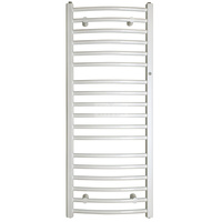 Grzejnik drabinkowy INSTAL-PROJEKT AMBRA R, wym. 1394 x 500 mm, kolor biały/white silk, moc 565W