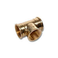 Trójnik SANHA 622 mosiądz 3/8'' x 3/8'' x 3,/8'' GW