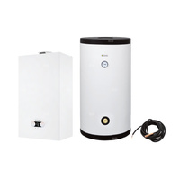 Pakiet - Kocioł gazowy jednofunkcyjny BERETTA QUADRA X 25R kondensacyjny wiszący 3.1 - 25 kW + Zasobnik c.w.uIdra 100SV (100L)