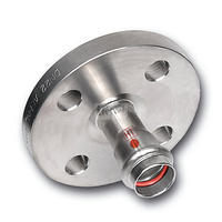 Kołnierz zaciskowy SANHA NiroTherm Industry stal nierdzewna DN 12 (15 mm)