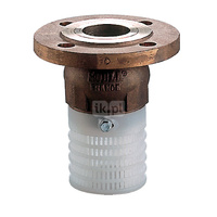 Kosz ssawny kołnierzowy, zamknięcie grzybkowe wspomagane sprężyną, typ 302Z, DN 100, PN16