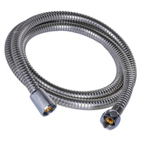 Wąż prysznicowy rozciągliwy w podwójnym oplocie ze stali nierdzewnej (1500 mm)