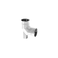 Kolano 87' TERMET fi 80/125 mm