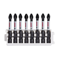 Bit PRO Pozidriv Impact, PZ2, 55 mm, 8 szt.