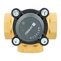 Zawór obrotowy trójdrogowy AFRISO ARV 386 Vario ProClick, mieszający, DN 40