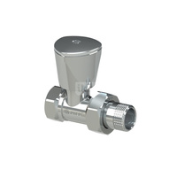 Zawór grzejnikowy ARCO TEIDE PLUS prosty, połączenie 1/2'' x 1/2'' (chrom polerowany)