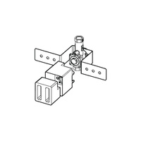 TECEbox - zestaw montażowy do pisuaru z korpusem zaworu podtynkowego U1, uruchamianym mechanicznie za pomocą przycisku lub uruchamianym elektronicznie