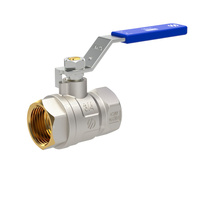 SENA VA30 zawór kulowy Ni-Free, 2 1/2''GW x 2 1/2''GW, niebieska dźwignia INOX