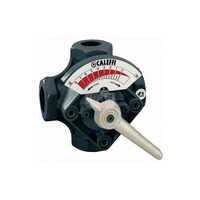 Zawór czterodrogowy mieszający z przepustnicą. Przyłącza gwintowane 11/4"