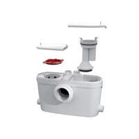 SANIACCESS 3 - Rozdrabniacz z łatwym dostępem serwisowym (WC, umywalka, prysznic, bidet)