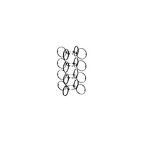 Zestaw 4 obejm montażowych pp-flex fi60mm