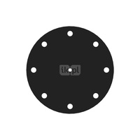 Uszczelka flanszy Ø 180 mm z otworem do montażu anody magnezowej